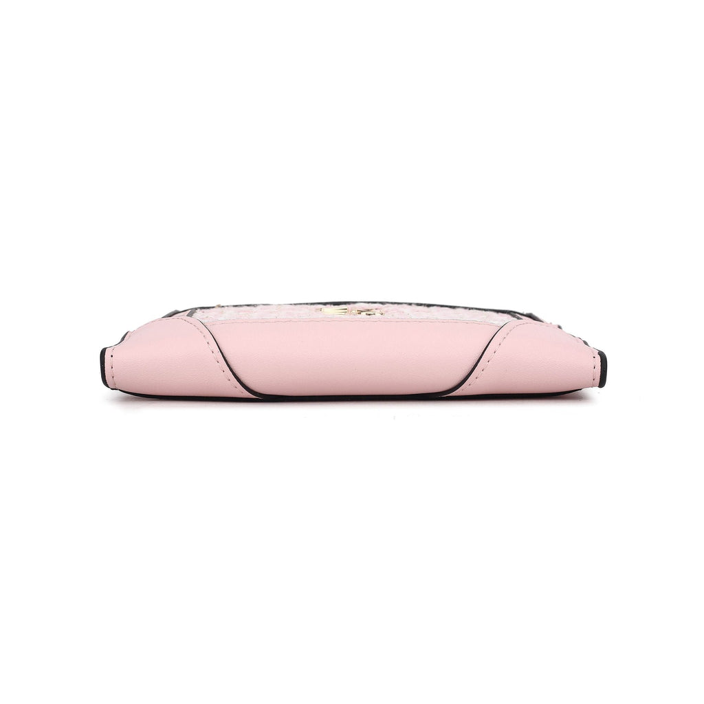 MKF Collection Sonnet Bi-Fold Wallet with Zip Coin Pocket for Women by Mia K
