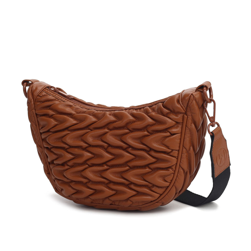 MKF Collection Astrid faux leather Shoulder Crossbody Bag by Mia K