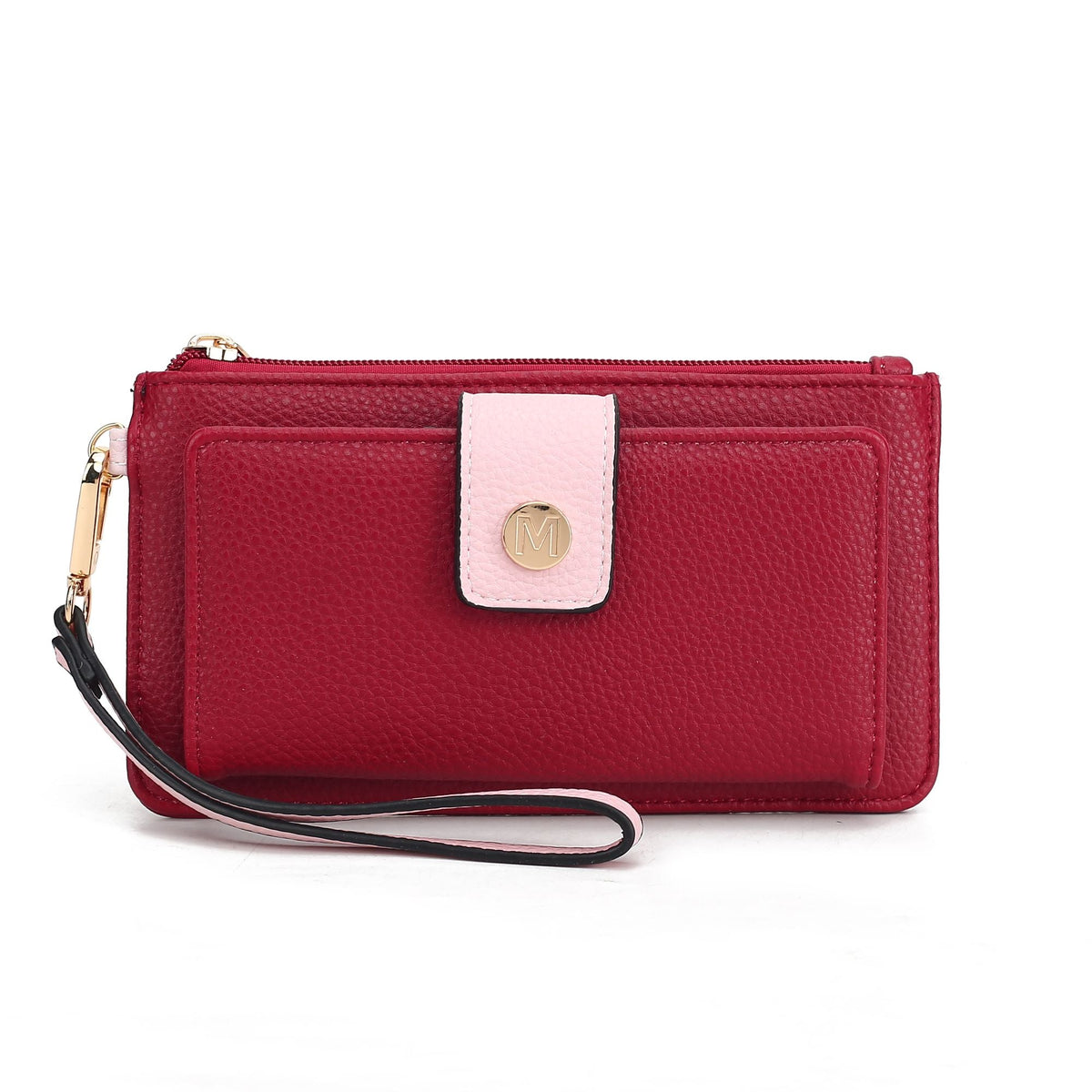 MKF Collection Olympe Vegan Leather Women Wristlet Wallet by Mia K