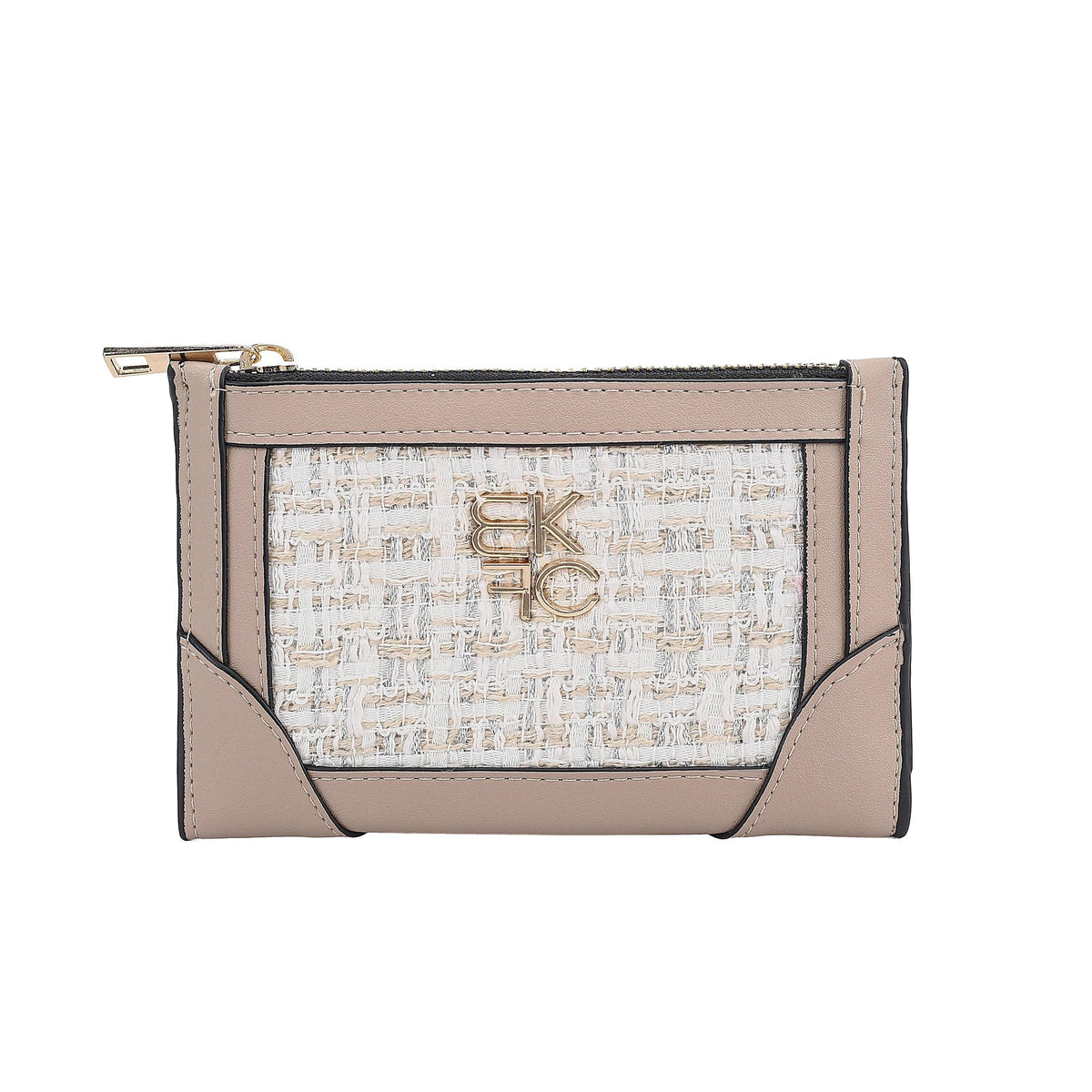 MKF Collection Sonnet Bi-Fold Wallet with Zip Coin Pocket for Women by Mia K