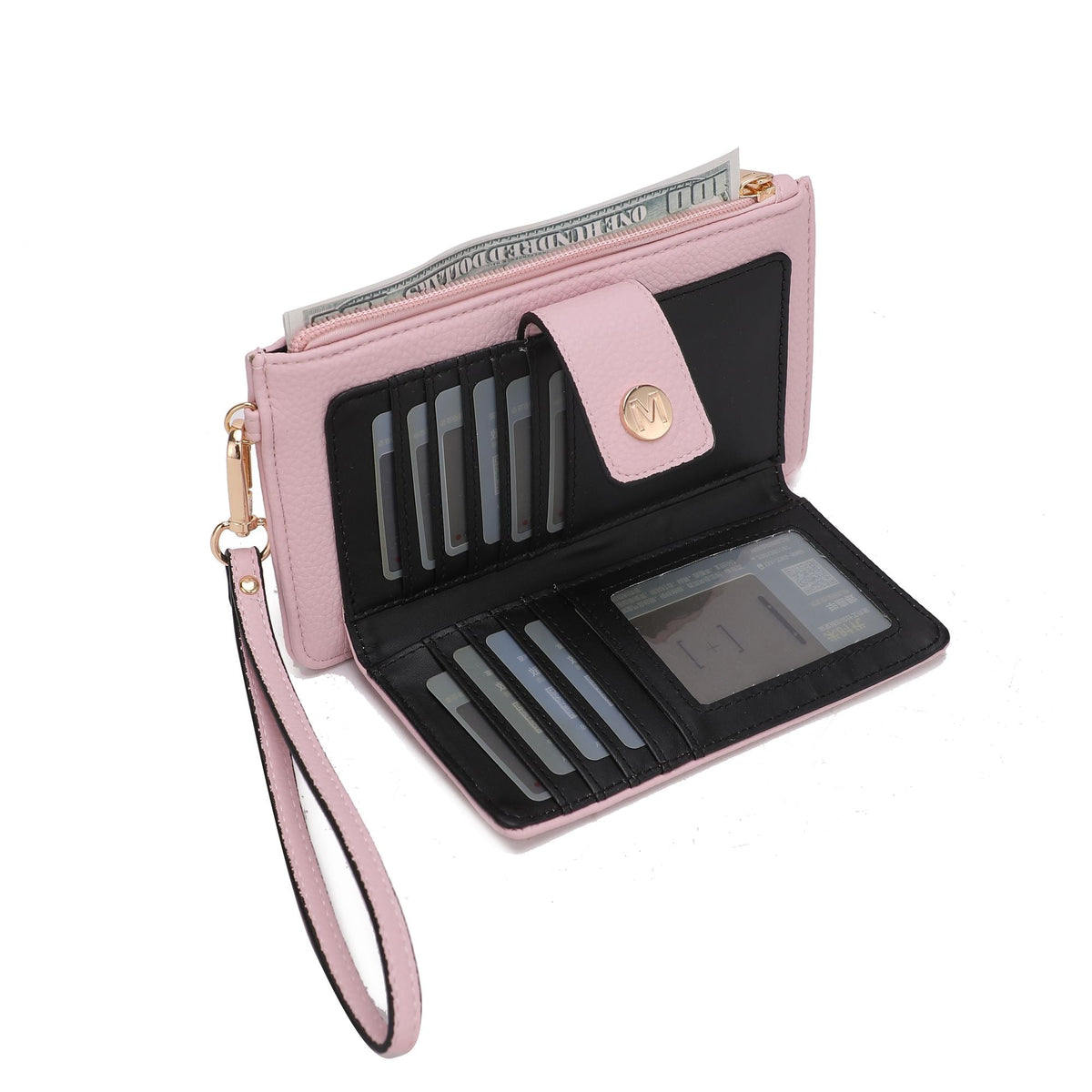 MKF Collection Ryder Vegan Leather Women Shoulder Bag With Wallet by Mia k