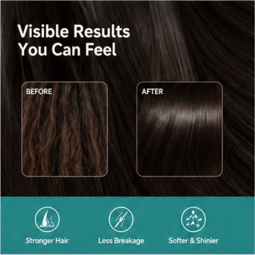 2-Pack Keratin Scalp Massage Cream, 5% Formula Hair Strengthening & Volumizing Leave-In Treatment