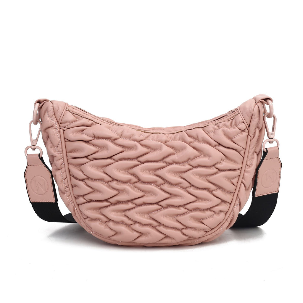 MKF Collection Astrid faux leather Shoulder Crossbody Bag by Mia K
