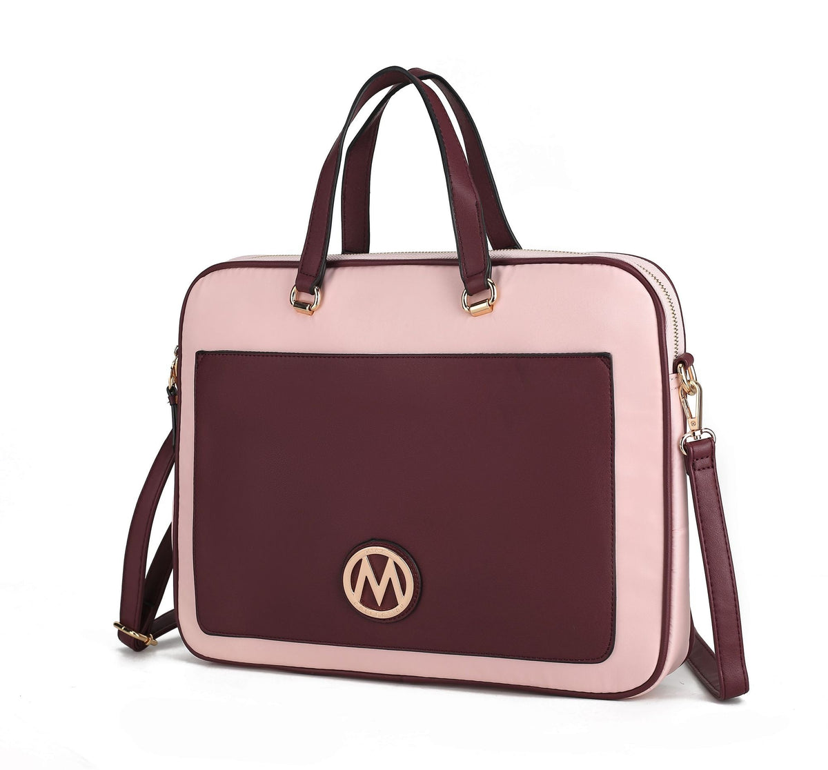 MKF Collection Nina Vegan Leather Women Laptop Case by Mia K
