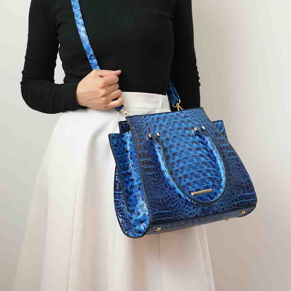 MKF Collection Viridiana Luxe Croc-Embossed Tote Bag Elegant and Versatile Handbag by Mia K