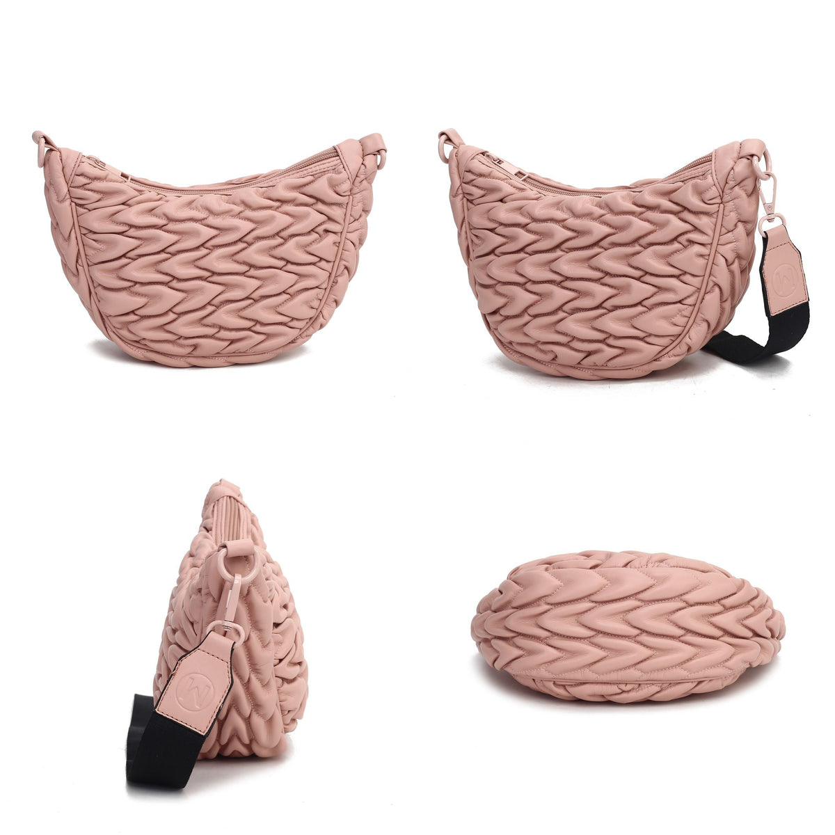 MKF Collection Astrid faux leather Shoulder Crossbody Bag by Mia K