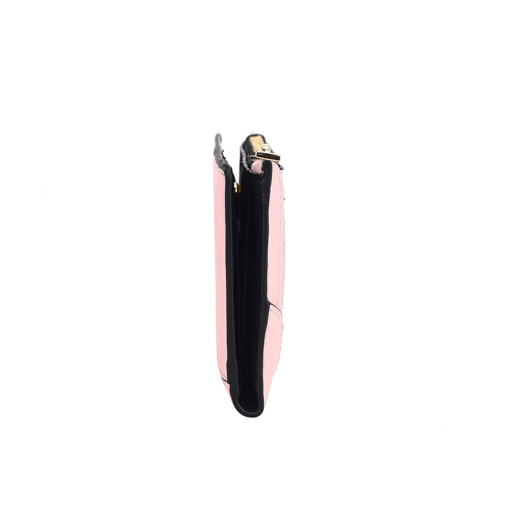 MKF Collection Sonnet Bi-Fold Wallet with Zip Coin Pocket for Women by Mia K