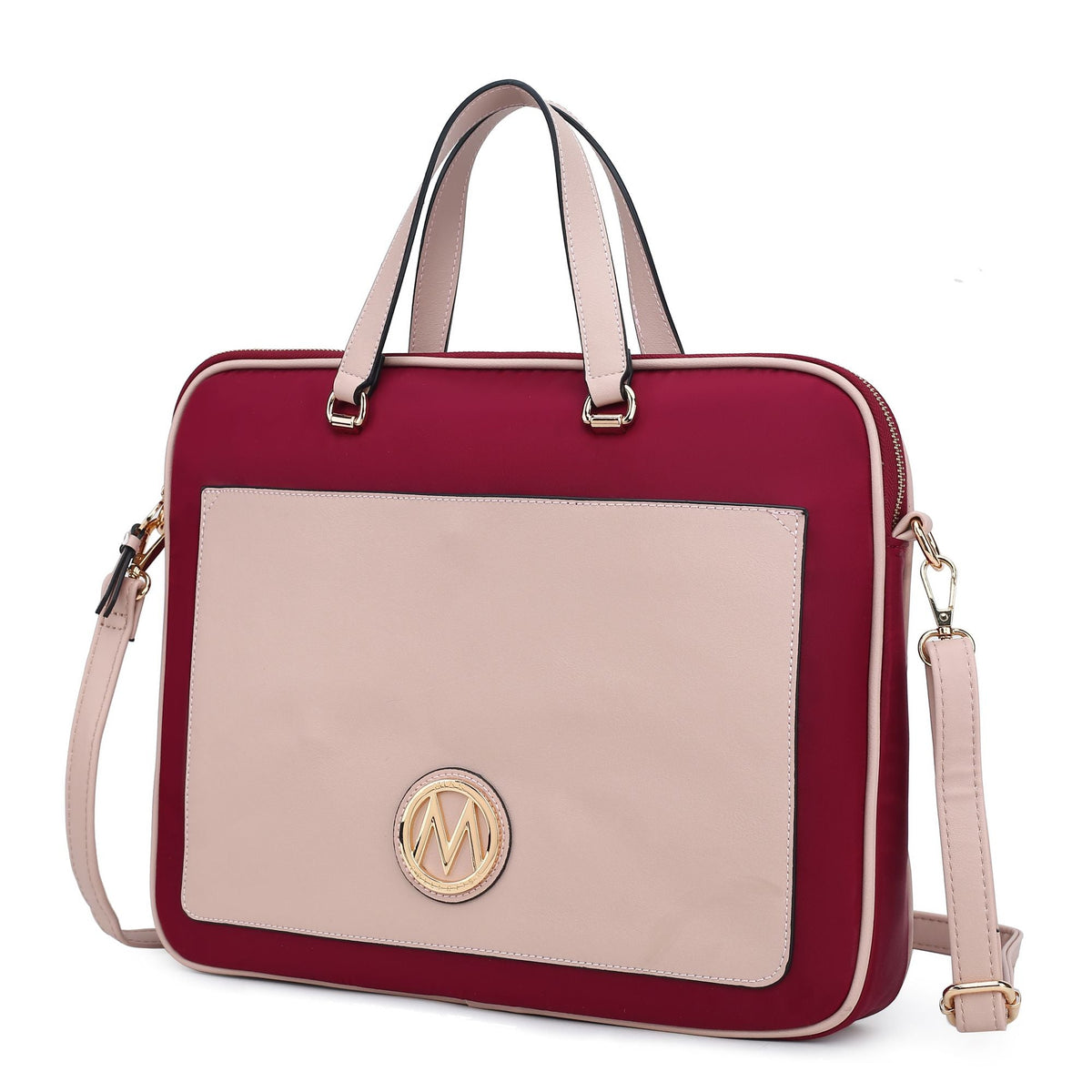 MKF Collection Nina Vegan Leather Women Laptop Case by Mia K