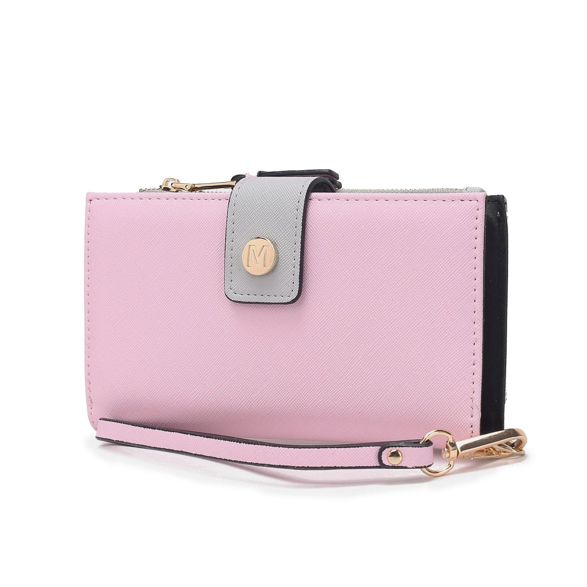 MKF Collection Solene Vegan Leather Women Wristlet Wallet by Mia K