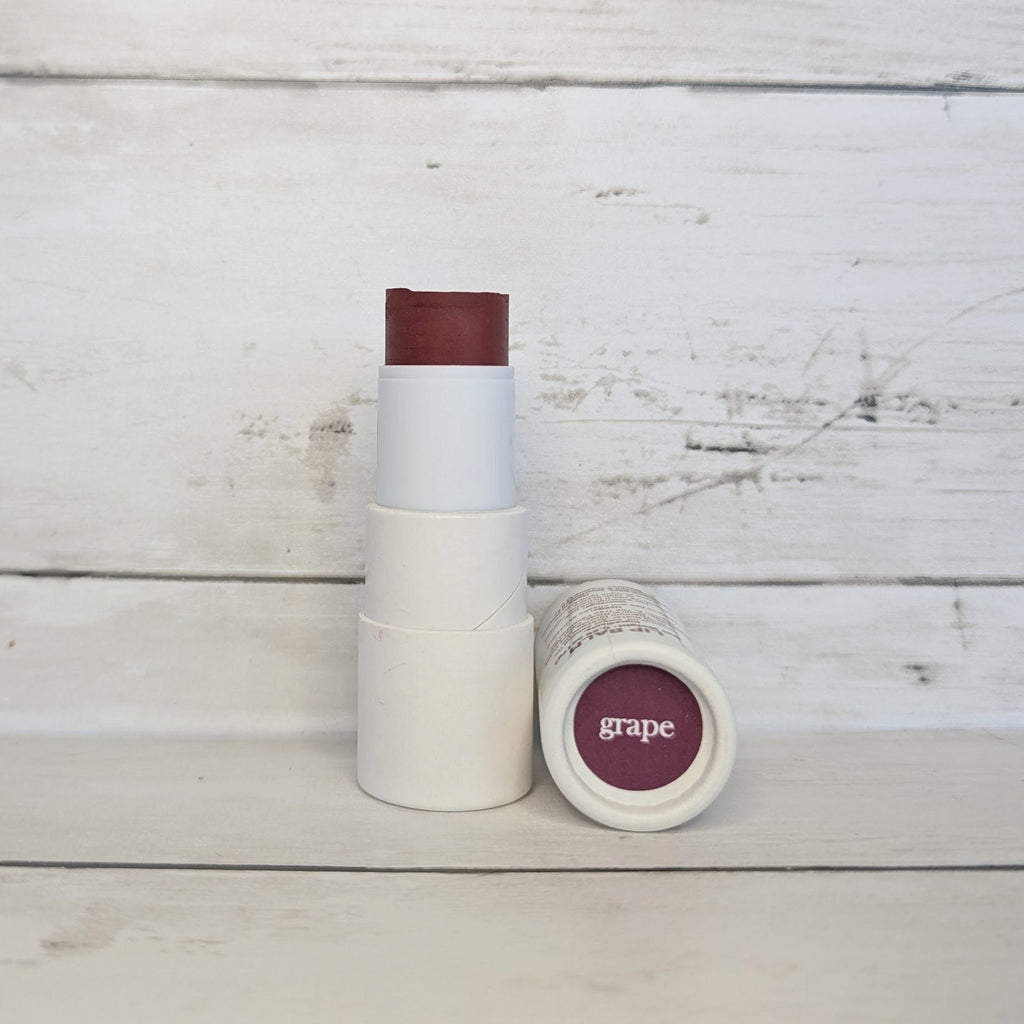 Lip & Cheek Bloom 2 in 1 Natural Lipstick & Blush - Long Lasting Hydrating Multi-Tasking Tinted Balm by BeNat