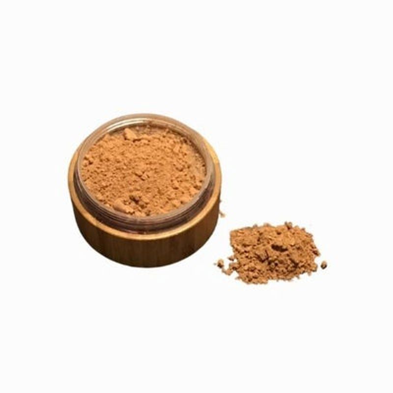 BeNat All-Natural Bronzer Loose Powder - Eco-Friendly Reusable Bamboo Case Vegan Face Makeup for a Healthy Sun-Kissed Glow