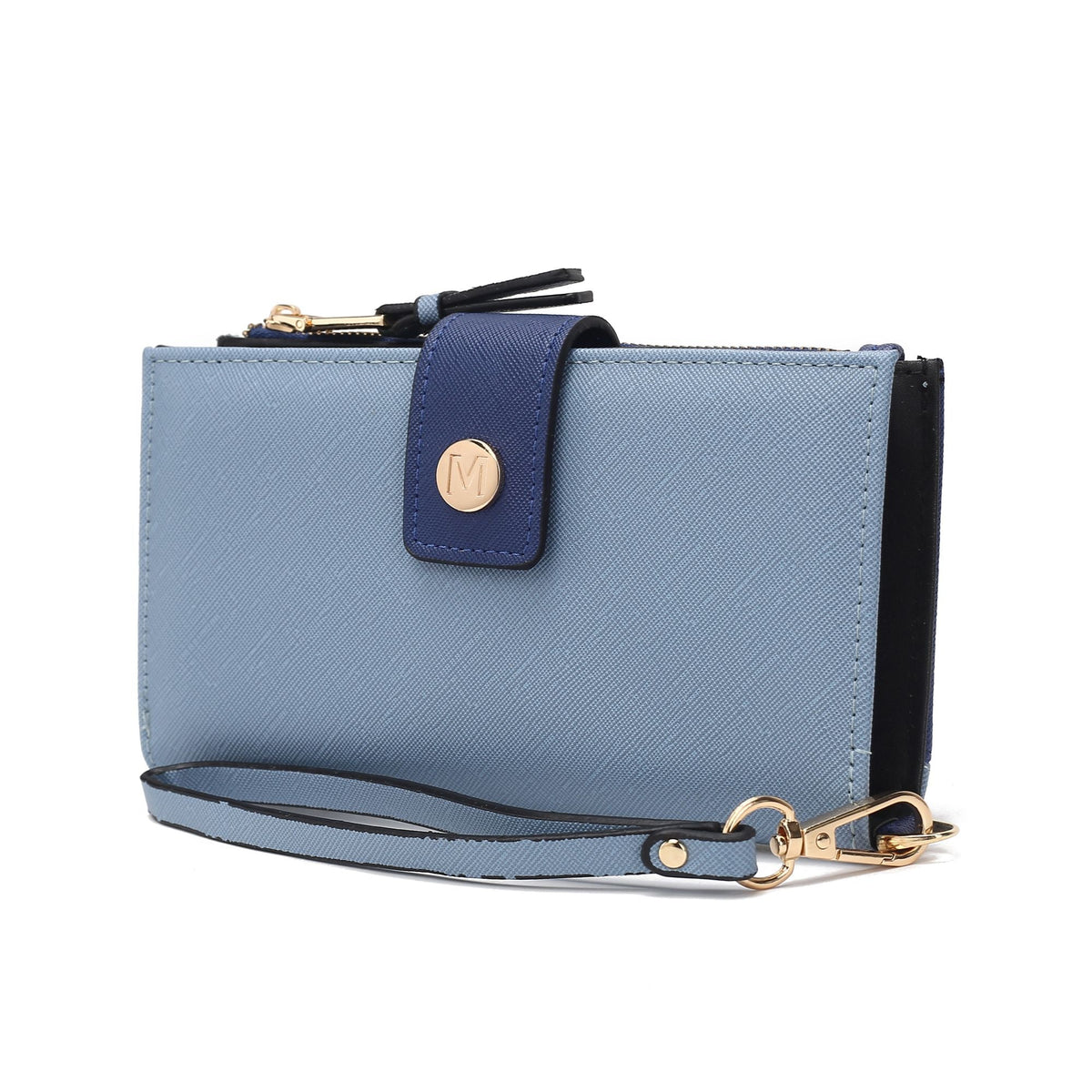 MKF Collection Solene Vegan Leather Women Wristlet Wallet by Mia K