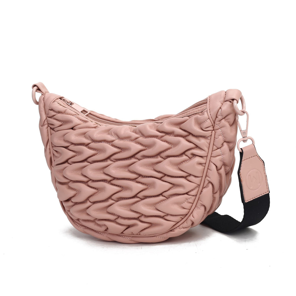 MKF Collection Astrid faux leather Shoulder Crossbody Bag by Mia K