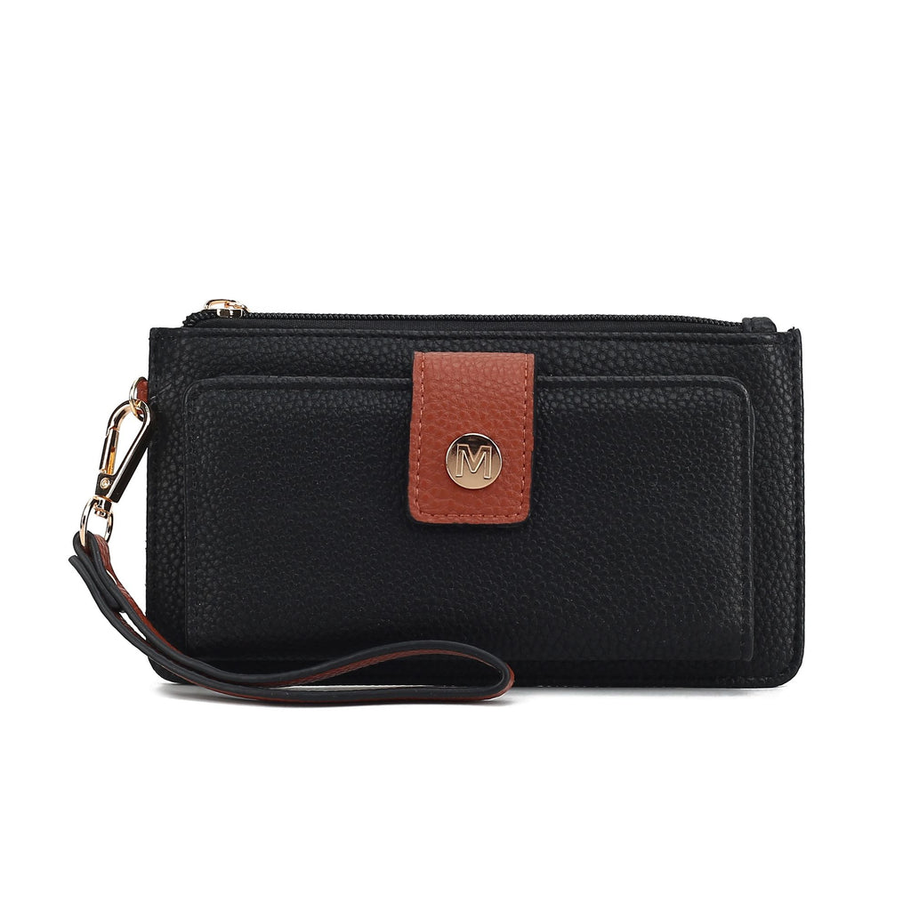 MKF Collection Olympe Vegan Leather Women Wristlet Wallet by Mia K