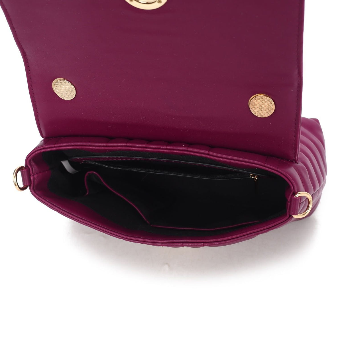 MKF Collection Lola Quilted Vegan Leather Women's Shoulder Bag by Mia K